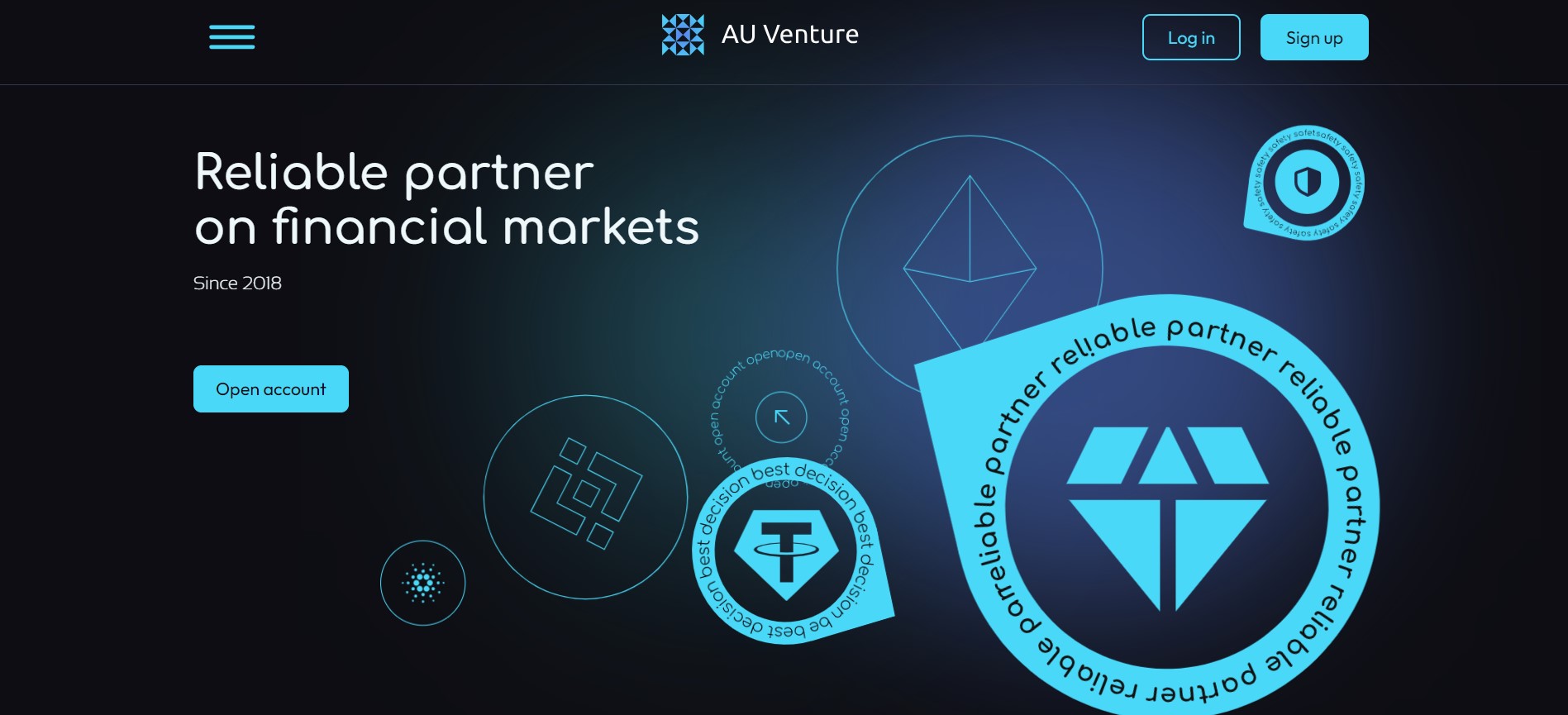 AUventure website